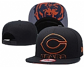 Bears Team Logo Black Adjustable Hat GS,baseball caps,new era cap wholesale,wholesale hats